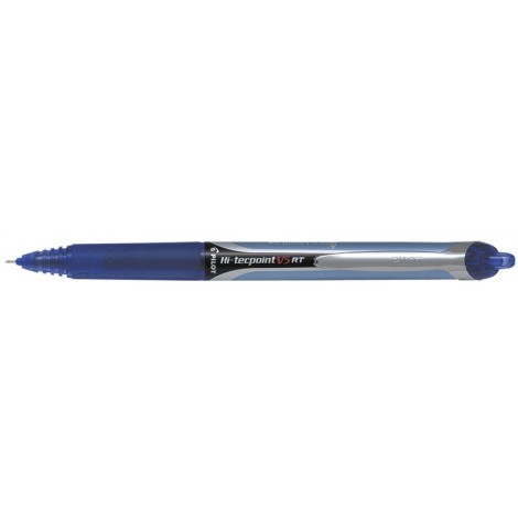 Pilot Hi-Tecpoint V5 - Penna punta ad ago con inchiostro liquido, punta 0,5mm, colore blu - Prezzo singolo, ord. minimo 12pz - 006781