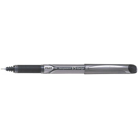Pilot Hi-Tecpoint V5 – Penna punta ad ago con inchiostro liquido, punta 0,5mm, colore nero – Prezzo singolo, ord. minimo 12pz – 006730