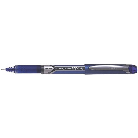 Pilot Hi-Tecpoint V7 - Penna con punta ad ago con inchiostro liquido, punta 0,7mm, colore blu - Prezzo singolo, ord. minimo 12pz - 006736