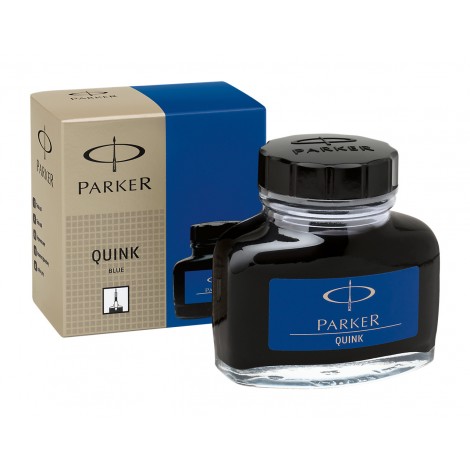 Parker Quink - Refill per stilografica, 57ml, colore blu - 1pz - 1950376