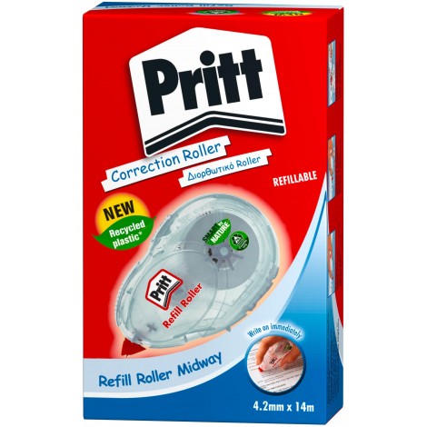 Pritt Correttore roller ricaricabile 4,2mm x 14m - 2679535
