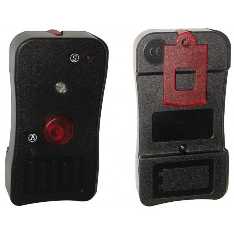 Printex Telecomando per sistema eliminacode, funzioni: pulsante avanzamento/ripetizione, azzeramento, variazione di volume - batteria 9v, portata 1/20m - 1pz - TR-RADIO LED