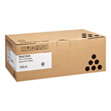 407642 Type SPC220 toner nero per Ricoh AFICIO SP C220N (1.800pg) 1pz