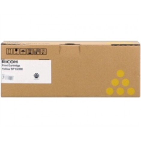 407643 Type SPC220 toner giallo per Ricoh AFICIO SP C220N (1.800pg) 1pz