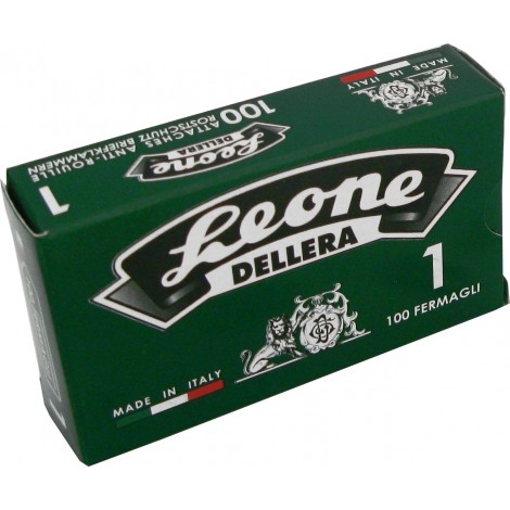 Dellera 100 fermagli zincati 20mm a punta triangolare, formato n.1 - Prezzo singolo, ord. minimo 10pz - FZ1