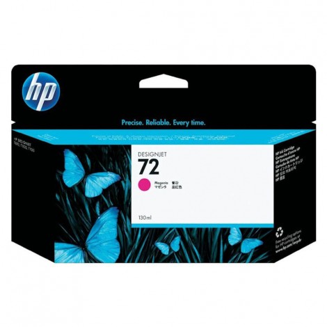 C9372A Cartuccia N72 inchiostro magenta per HP DESIGNJET T 1200 (130ml) 1pz
