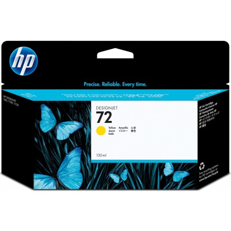 C9373A Cartuccia N72 inchiostro giallo per HP DESIGNJET T 1200 (130ml) 1pz