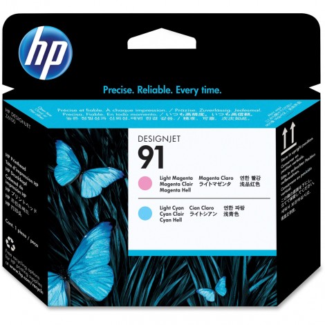 C9462A Testina di stampa N91 magenta chiaro/ciano chiaro per HP DESIGNJET Z 6100 - 1pz