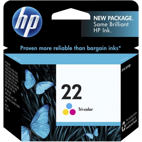 C9352AE Cartuccia 22 inchiostro colore per HP DESKJET 3950 (138pg) 1pz