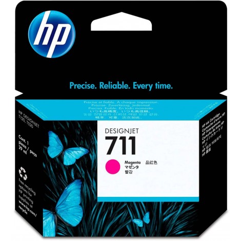 CZ131A Cartuccia N711 inchiostro magenta per HP DESIGNJET T 120 (29ml) 1pz