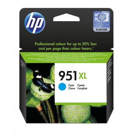 CN046AE Cartuccia 951 XL inchiostro ciano per HP OFFICEJET PRO 276DW (1.500pg) 1pz