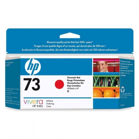 CD951A Cartuccia N73 inchiostro rosso cromatico per HP DESIGNJET T 3200 (130ml) 1pz