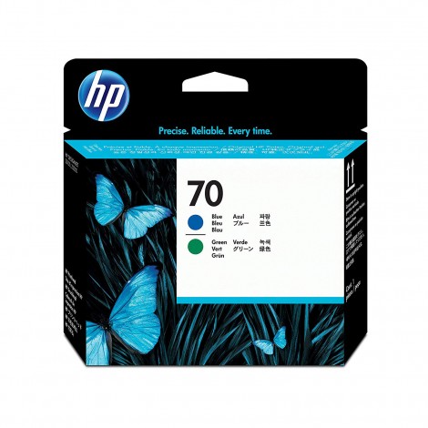 C9408A Testina di stampa N70 azzurro/verde per HP DESIGNJET Z 3100 (130ml) 1pz