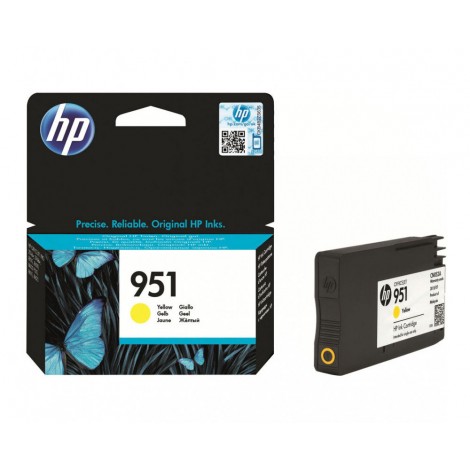 CN052AE Cartuccia 951 inchiostro giallo per HP OFFICEJET PRO 276DW (700pg) 1pz