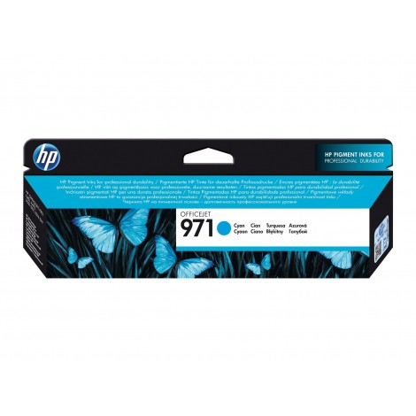 CN622AE Cartuccia 971 inchiostro ciano per HP OFFICEJET PRO X451DN (2.500pg) 1pz