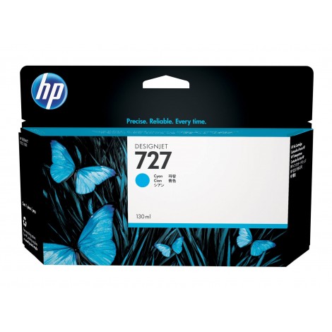 B3P19A Cartuccia N727 inchiostro ciano per HP DESIGNJET T 1500 (130ml) 1pz