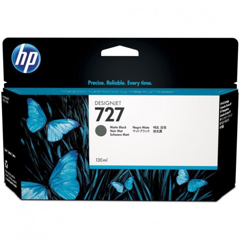 B3P22A Cartuccia N727 inchiostro nero opaco per HP DESIGNJET T 1500 (130ml) 1pz