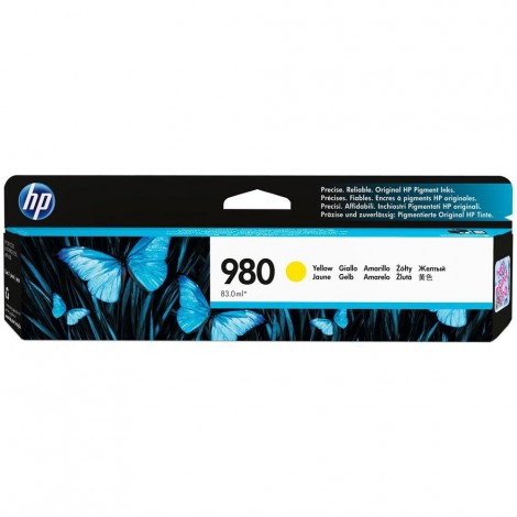 D8J09A Cartuccia inchiostro 980 giallo per HP OFFICEJET ENTERPRISE COLOR X555XH (86,5ml) 1pz