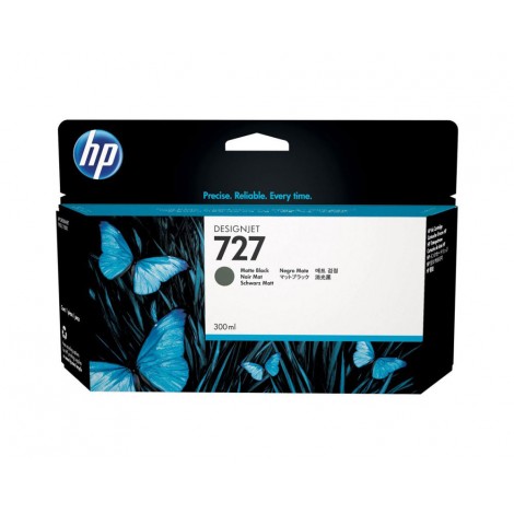 C1Q12A Cartuccia N727 XL inchiostro nero opaco per HP DESIGNJET T 1530 (300ml) 1pz