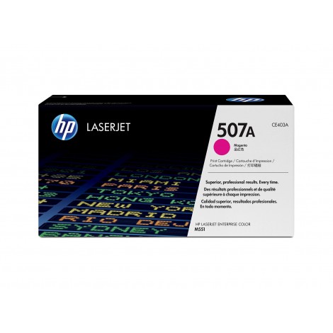 CE403A Toner magenta per HP COLOR LASERJET M511DN (6.000pg) 1pz