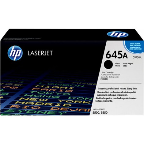 C9730A Toner nero per HP COLOR LASERJET 5500 (13.000pg) 1pz