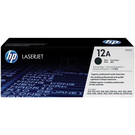 Q2612A Toner nero per HP LASERJET 1010 (2.000pg)  -   C92H33155