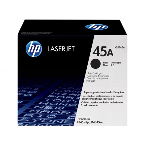 Q5945A Toner nero per HP LASERJET M 4345 (18.000pg) 1pz