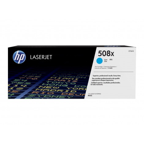 CF361X Toner ciano per HP COLOR LASERJET ENTERPRISE M 550 (9.500pg) 1pz