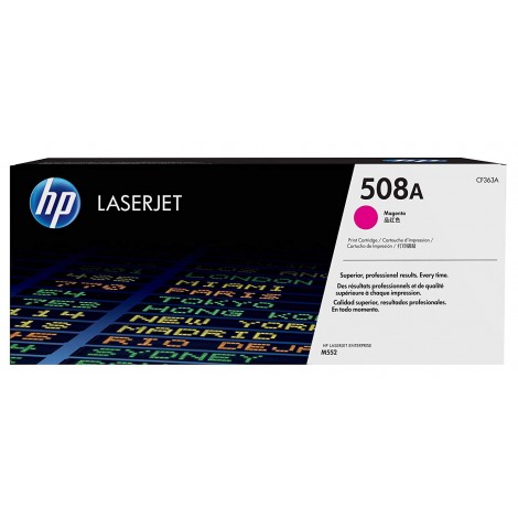 CF363A Toner magenta per HP COLOR LASERJET ENTERPRISE M 550 (5.000pg) 1pz