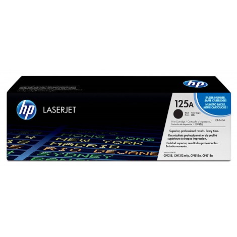 CB540A Toner nero per HP COLOR LASERJET CP 1515 (2.200pg) 1pz