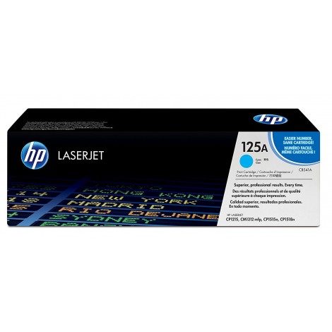 CB541A Toner ciano per HP COLOR LASERJET CP 1515 (1.400pg) 1pz