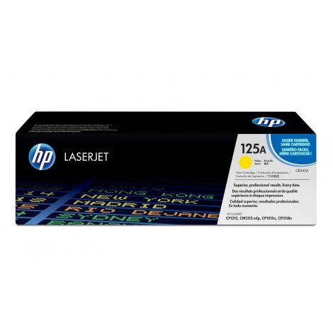 CB542A Toner giallo per HP COLOR LASERJET CP 1515 (1.400pg) 1pz