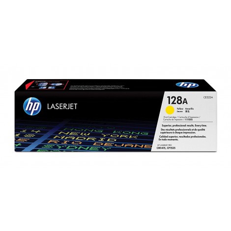 CE322A Toner giallo per HP COLOR LASERJET CP1525N (1.300pg) 1pz