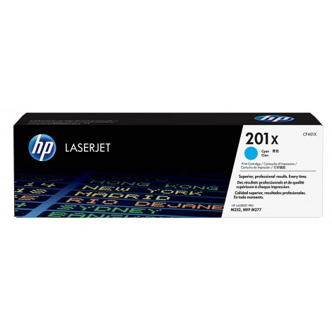 CF401X Toner ciano per HP COLOR LASERJET PRO M252N (2.300pg) 1pz