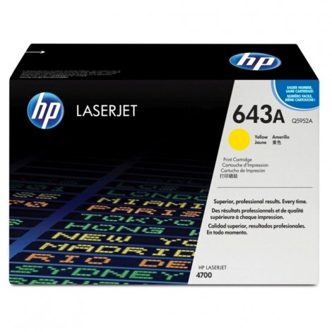 Q5952A Toner giallo per HP COLOR LASERJET 4700 (11.000pg) 1pz