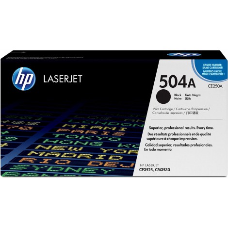 CE250A Toner nero per HP LASERJET CP 3520 (5.000pg) 1pz
