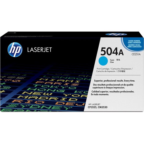CE251A Toner ciano per HP LASERJET CP 3520 (7.000pg) 1pz