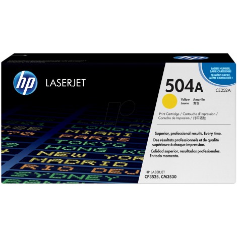 CE252A Toner giallo per HP LASERJET CP 3520 (7.000pg) 1pz