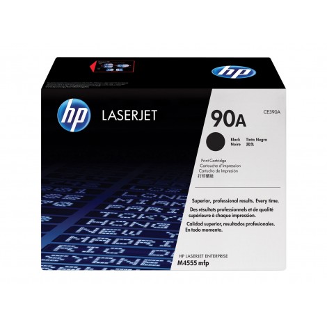 CE390A Toner nero per HP LASERJET M4555 MFP (10.000pg) 1pz