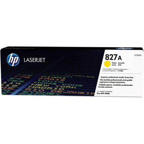 CF302A Toner giallo per HP COLOR LASERJET M 880 (32.000pg) 1pz