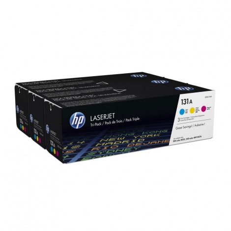 U0SL1AM Toner ciano, magenta e giallo per HP LASERJET PRO 200 COLOR M251NW (3x1.800pg) 1Conf.