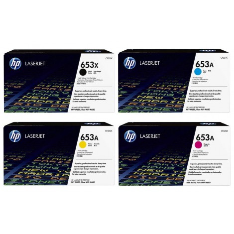 CF322A Toner giallo per HP COLOR LASERJET M 680 (16.500pg) 1pz
