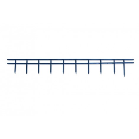 GBC SureBind – Pettini per rilegatura formato a 10 denti per A4, rilega fino a 250 fogli, dorso 25mm, colore blu - 1132845