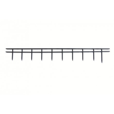 GBC Surebind – Pettini per rilegatura formato a 10 denti per A4, rilega fino a 500 fogli, dorso 50mm, colore nero – 1132886