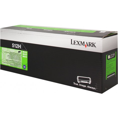 51F2H00 Toner RETURN nero per Lexmark MS 312DN (5.000pg) 1pz