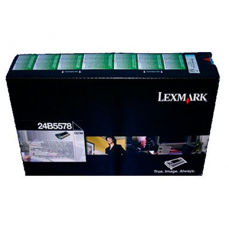 24B5578 Toner RETURN nero per Lexmark CS 748DE (12.000pg) 1pz