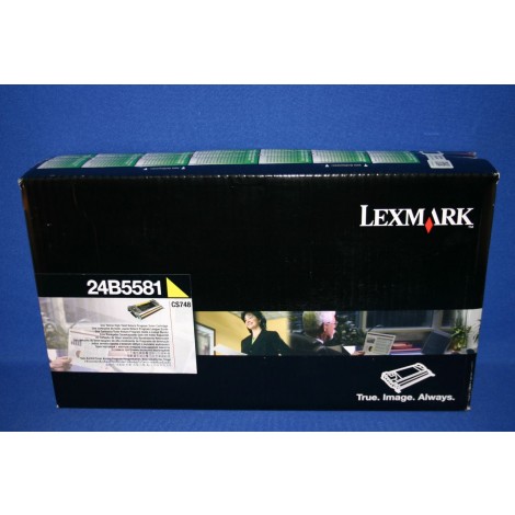 24B5581 Toner RETURN giallo per Lexmark CS 748DE (10.000pg) 1pz