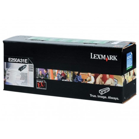 E250A31E Toner CORPORATE nero per Lexmark E 250 (3.500pg) 1pz