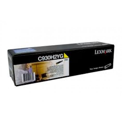 C930H2YG Toner giallo per Lexmark C 935DN (24.000pg) 1pz