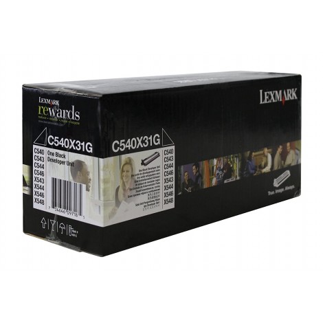 L32641 Developer nero per Lexmark C 540 (30.000pg) 1pz